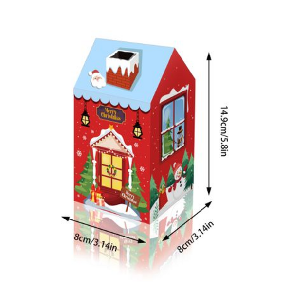 Small Party Favor Boxes - Christmas Theme - 12 Boxes, Small Party Favor Boxes – Christmas Theme – 12 Boxes