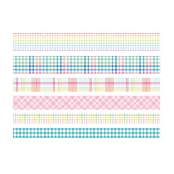 Washi Tape Box Set of 6 (Tartan Multi), Washi Tape Box Set of 6 (Tartan Multi)