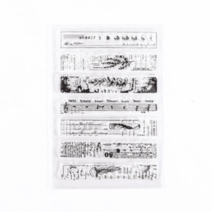 Silicone Stamp Sheet (Music)