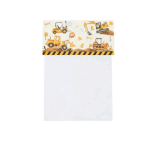 DIY Party Favor Bags - Excavators (Set of 10)