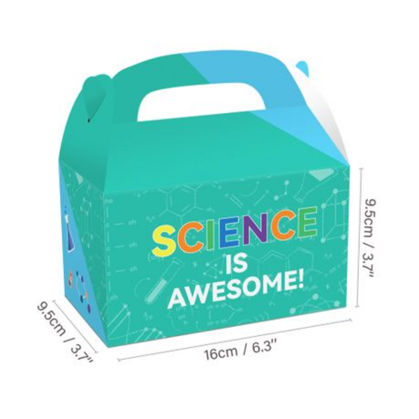 Party Favor Boxes - Science Theme - 12 Boxes, Party Favor Boxes – Science Theme – 12 Boxes