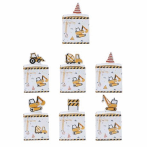 DIY Party Favor Boxes - Engineering Vehicle Set of 24