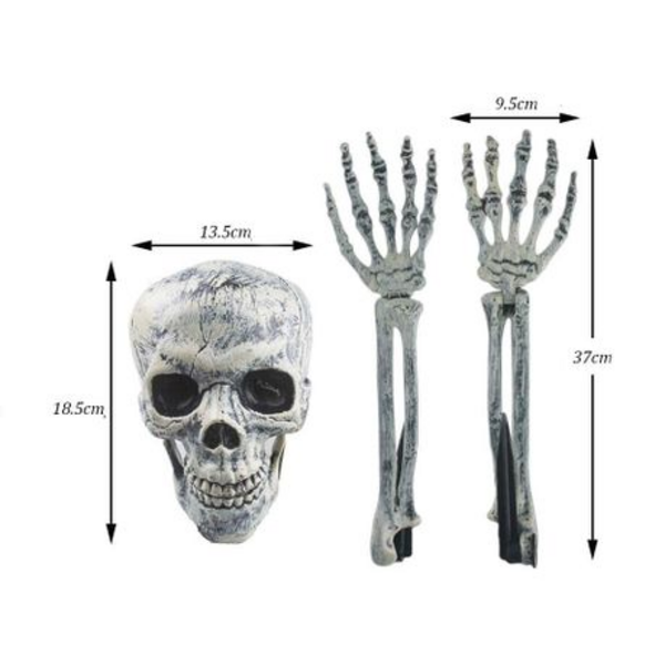 Halloween Skull and Hands Decoration Props, Halloween Skull and Hands Decoration Props