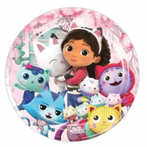 Gabby's Dollhouse Small Paper Plates (10 Plates)