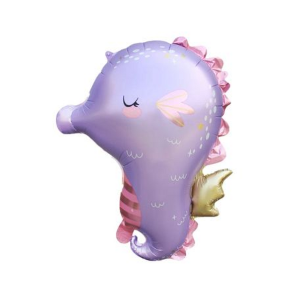 Seahorse Foil Balloon Set, Seahorse Foil Balloon Set