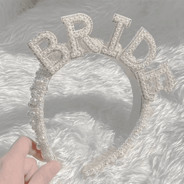 Pearl and Diamond Detail Bride Alice Band, Pearl and Diamond Detail Bride Alice Band