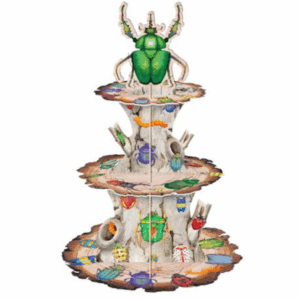 Kids Birthday Party 3 Tier Cupcake Stand - Insect