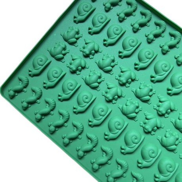 Reptile and Insect Themed Silicone Mold, Reptile and Insect Themed Silicone Mold