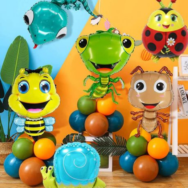 Insect Foil Balloon Set, Insect Foil Balloon Set