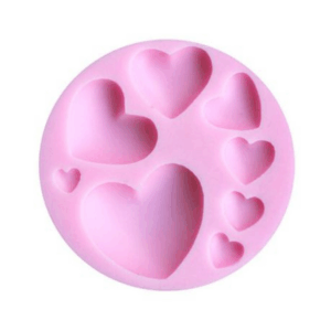 Silicone Heart Fondant Mould