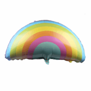 Bright Rainbow Foil Balloon