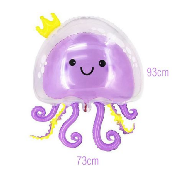 Cute Ocean Themed Foil Balloon Set, Cute Ocean Themed Foil Balloon Set (6 Balloons)