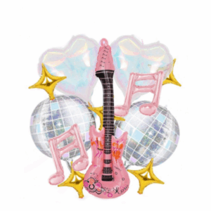 Music Foil Balloon Set (12 Balloons)
