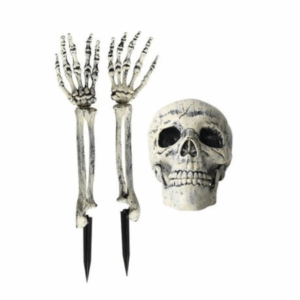 Halloween Skull and Hands Decoration Props