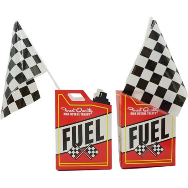 Racing Themed Popcorn / Snack Boxes with Flags, Racing Themed Popcorn / Snack Boxes with Flags (12 Boxes)