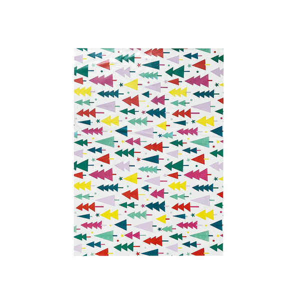 Christmas Themed Tissue Paper, Christmas Themed Tissue Paper – Trees (10 Sheets)