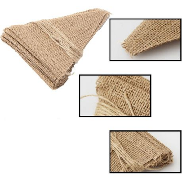 Burlap Hessian Bunting, Burlap Hessian Bunting