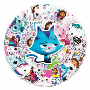 Gabby's Dollhouse Themed Stickers - 50 Stickers