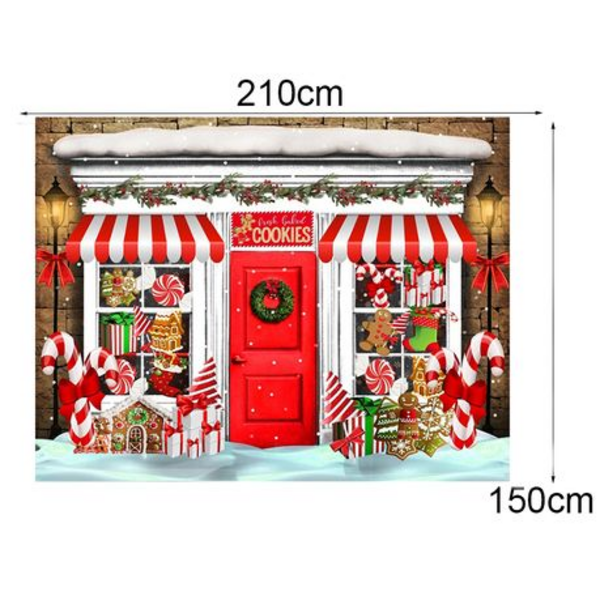 Large Photography Backdrop - Christmas Themed, Large Photography Backdrop – Christmas Themed