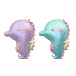 Seahorse Foil Balloon Set