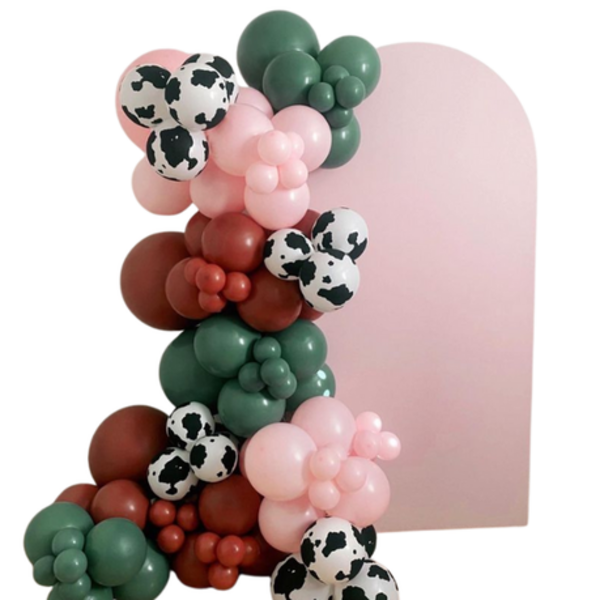 Cow Print Latex Balloon Set - 10 Balloons, Cow Print Latex Balloon Set – 10 Balloons