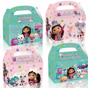 Party Favor Boxes - Gabby's Dollhouse (12 Boxes)