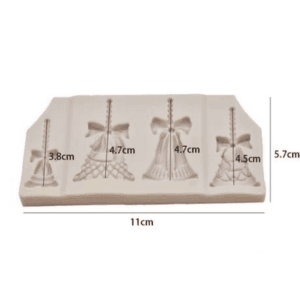 Bells Silicone Fondant Mould
