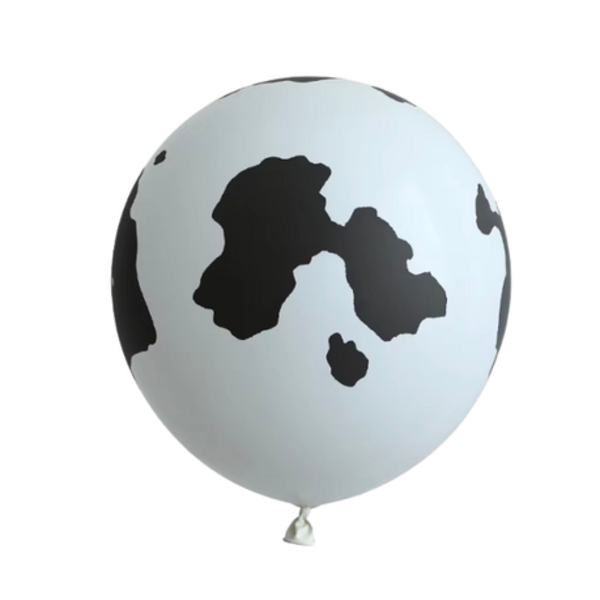 Cow Print Latex Balloon Set - 10 Balloons, Cow Print Latex Balloon Set – 10 Balloons