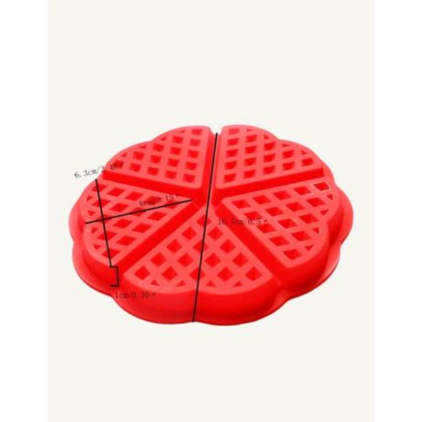 Waffle Mold Bakeware (Heart Shape), Waffle Mold Bakeware (Heart Shape)