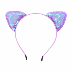 Cat Headband - Purple