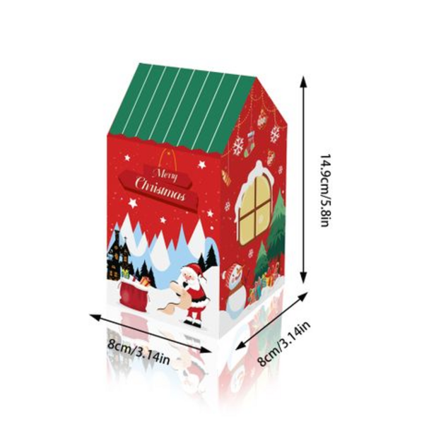 Small Party Favor Boxes - Christmas Theme - 12 Boxes, Small Party Favor Boxes – Christmas Theme – 12 Boxes