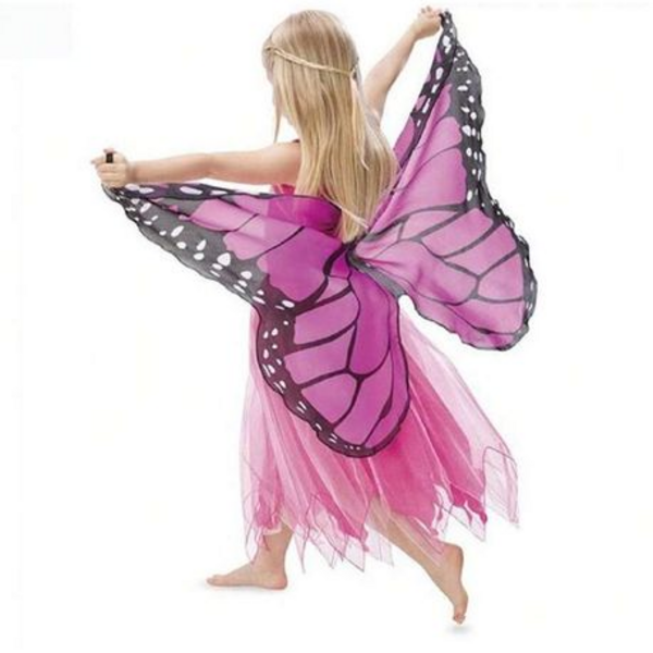 Large Butterfly Wings - Pink, Large Butterfly Wings – Pink
