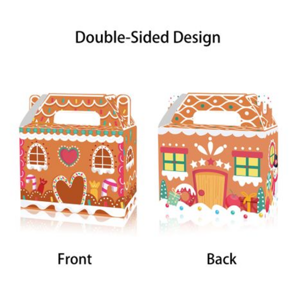 Party Favor Boxes - Christmas Theme - 12 Boxes, Party Favor Boxes – Christmas Theme – 12 Boxes