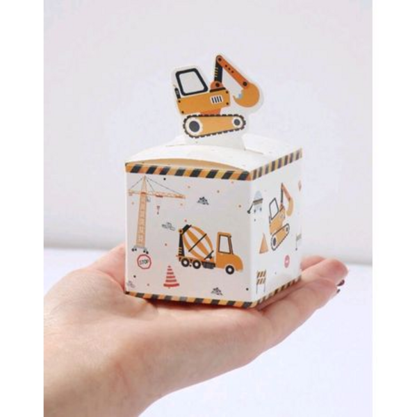 DIY Party Favor Boxes - Engineering Vehicle Set of 24, DIY Party Favor Boxes – Engineering Vehicle Set of 24