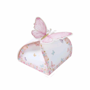 Butterfly Party Favor Boxes - Set of 12