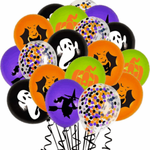 Halloween Latex Balloons (15 Balloons)