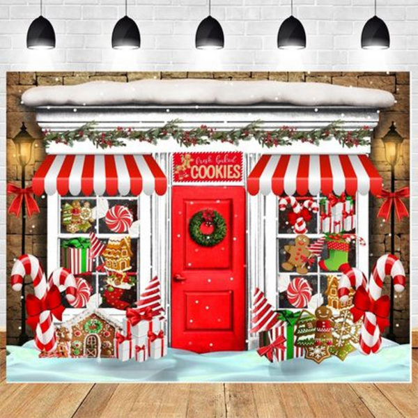 Large Photography Backdrop - Christmas Themed, Large Photography Backdrop – Christmas Themed