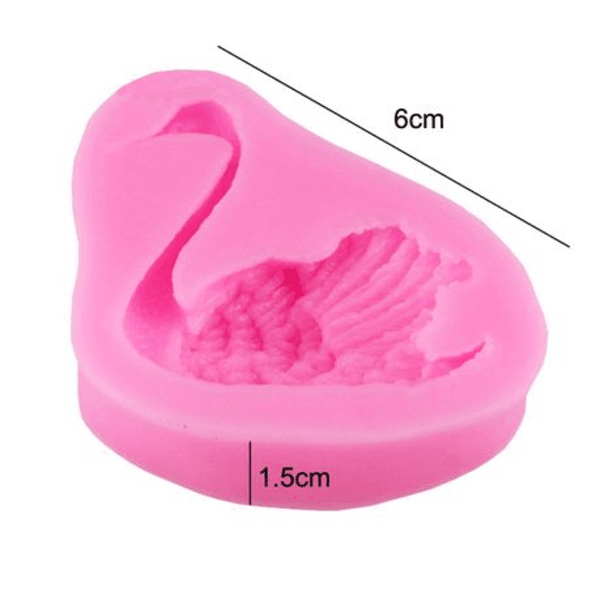 Silicone Swan Fondant Mold, Silicone Swan Fondant Mold
