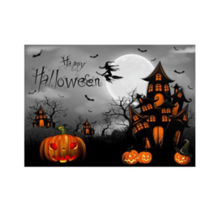 Happy Halloween Party Table and Photography Backdrop 2