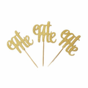 Alice in Wonderland Themed Cupcake Toppers (12 Toppers)