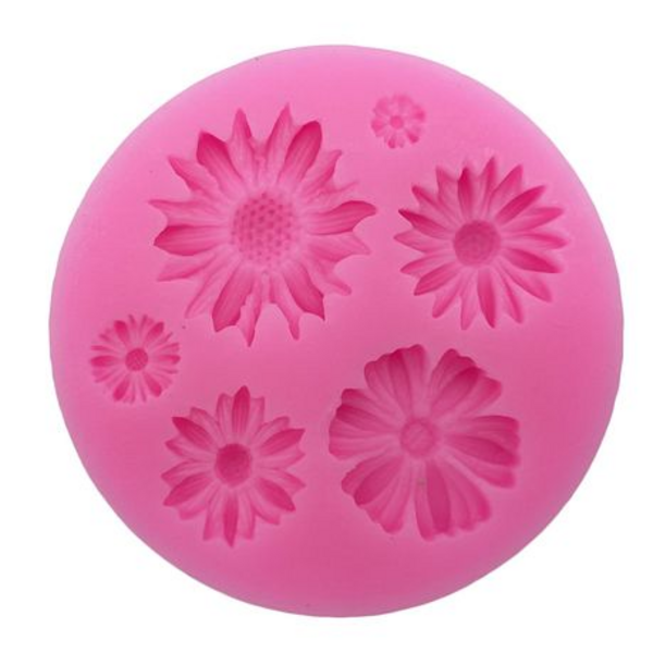 Silicone Flower Fondant Mold, Silicone Flower Fondant Mold