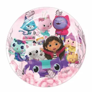 Gabby's Dollhouse Large Paper Plates (10 Plates)