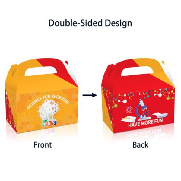 Party Favor Boxes - Science Theme - 12 Boxes, Party Favor Boxes – Science Theme – 12 Boxes