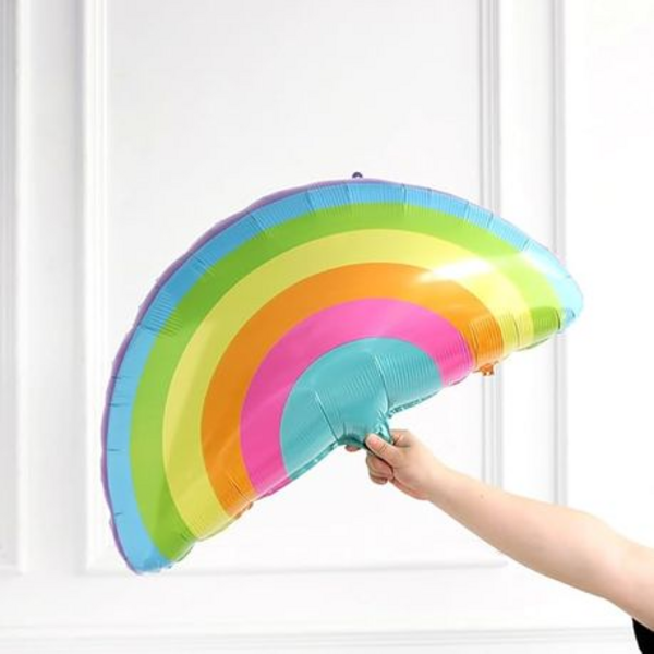 Bright Rainbow Foil Balloon, Bright Rainbow Foil Balloon