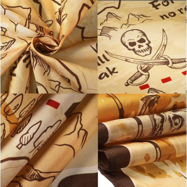 Small Kids Birthday and Photography Backdrop - Pirate Theme, Small Kids Birthday and Photography Backdrop – Pirate Theme