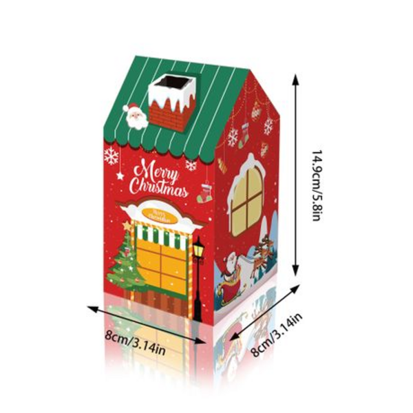 Small Party Favor Boxes - Christmas Theme - 12 Boxes, Small Party Favor Boxes – Christmas Theme – 12 Boxes