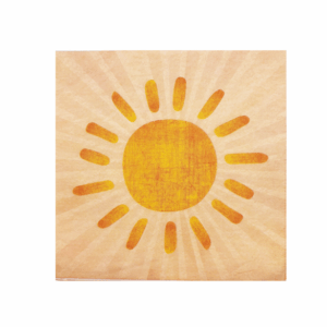 Sun Themed Napkins (20 Napkins)
