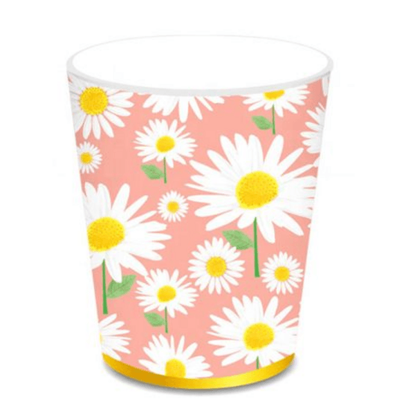 Party Paper Tableware / Cutlery Set - Daisy Flower Theme, Party Paper Tableware / Cutlery Set – Daisy Flower Theme (Set of 8)