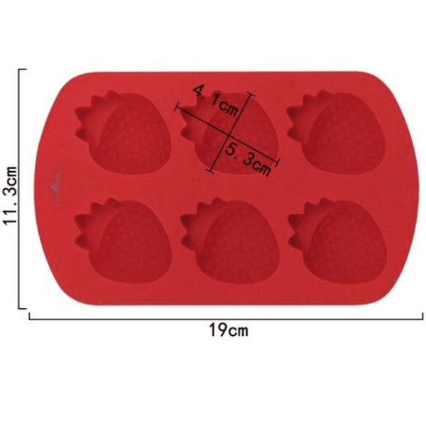 Silicone Mold - Strawberries - Image 3