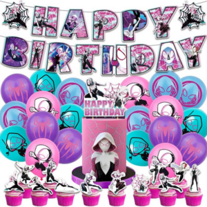 Kids Birthday Party Decoration Set - Ghost-Spider